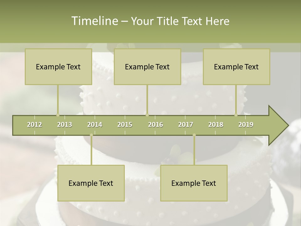 Decor Nuptial Food PowerPoint Template