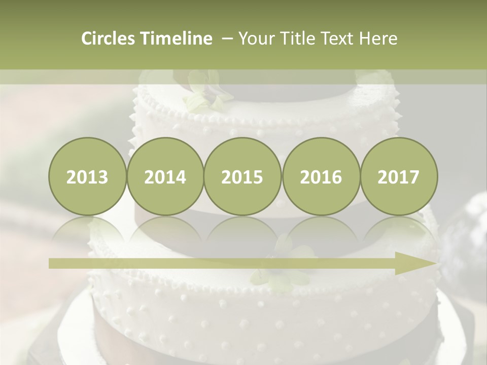 Decor Nuptial Food PowerPoint Template