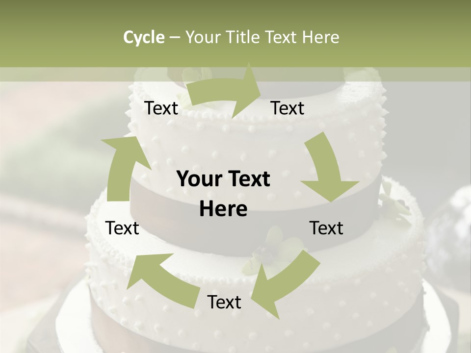 Decor Nuptial Food PowerPoint Template