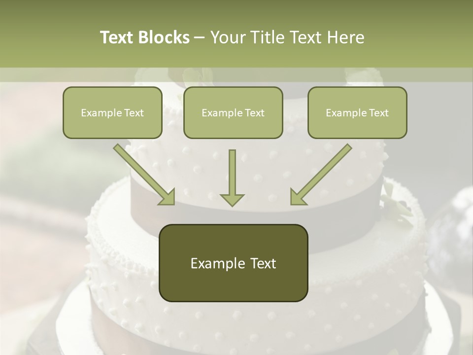 Decor Nuptial Food PowerPoint Template