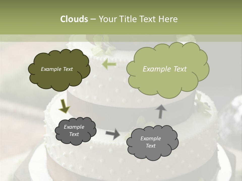 Decor Nuptial Food PowerPoint Template