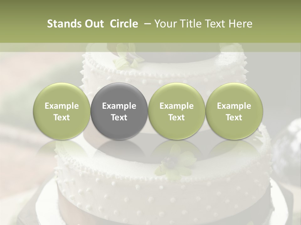 Decor Nuptial Food PowerPoint Template