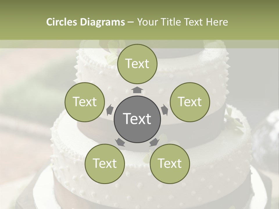 Decor Nuptial Food PowerPoint Template