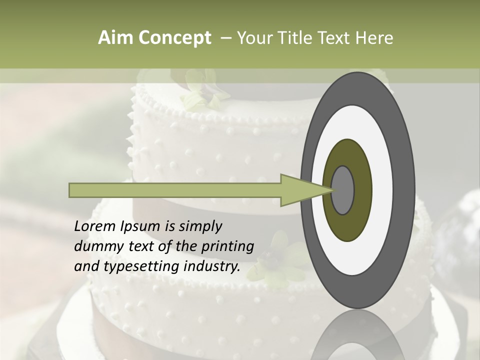 Decor Nuptial Food PowerPoint Template