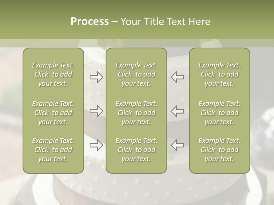 Decor Nuptial Food PowerPoint Template