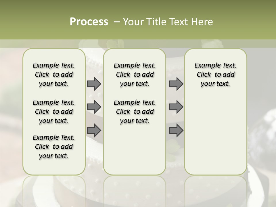 Decor Nuptial Food PowerPoint Template