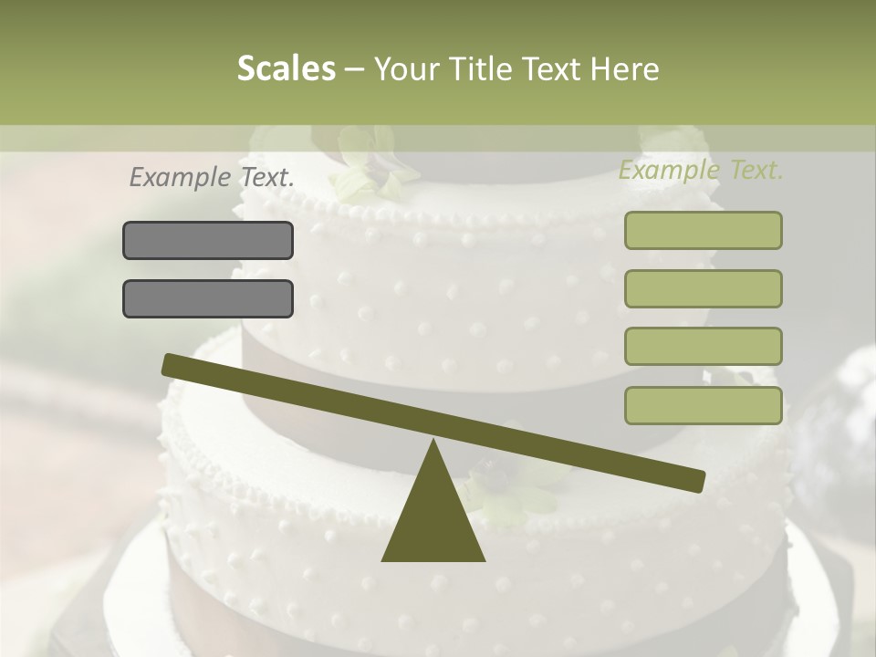 Decor Nuptial Food PowerPoint Template