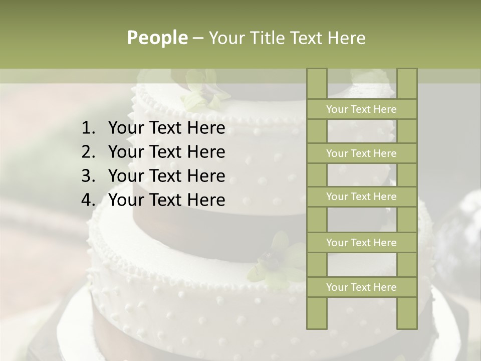 Decor Nuptial Food PowerPoint Template