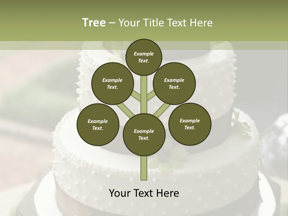 Decor Nuptial Food PowerPoint Template