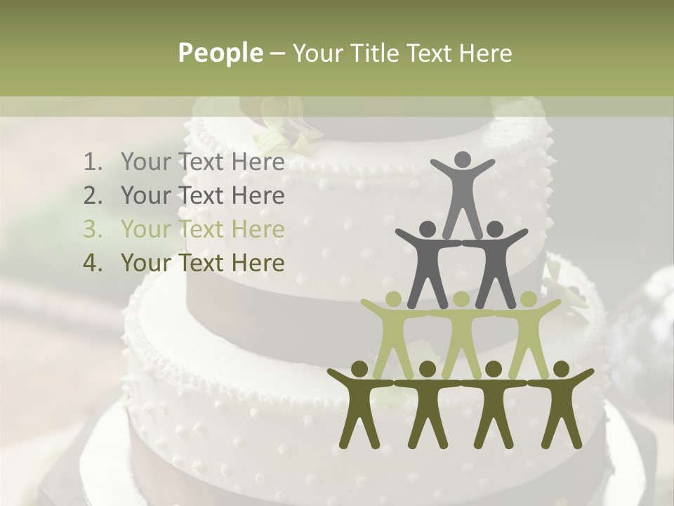 Decor Nuptial Food PowerPoint Template