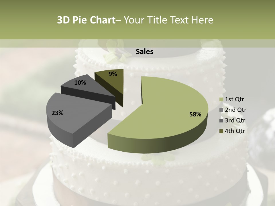 Decor Nuptial Food PowerPoint Template