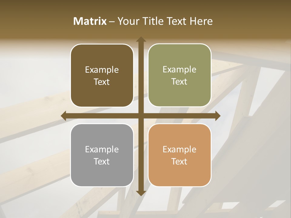 Construction Architecture Connections PowerPoint Template