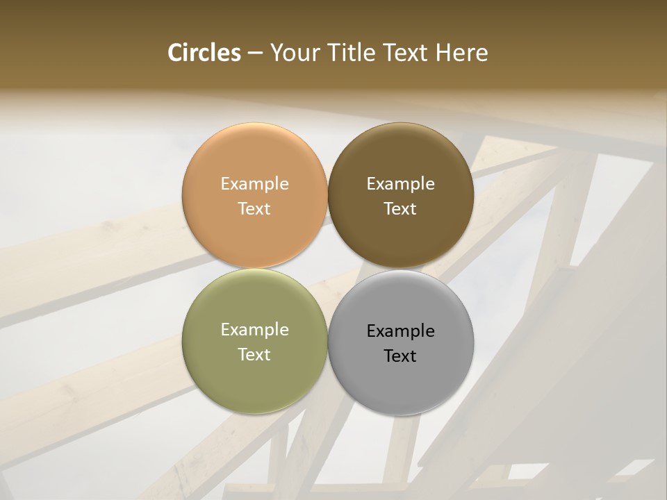 Construction Architecture Connections PowerPoint Template