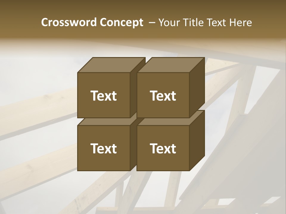 Construction Architecture Connections PowerPoint Template