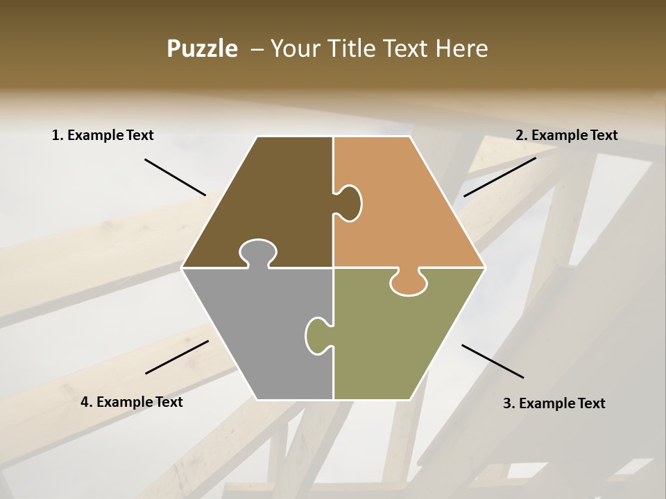 Construction Architecture Connections PowerPoint Template