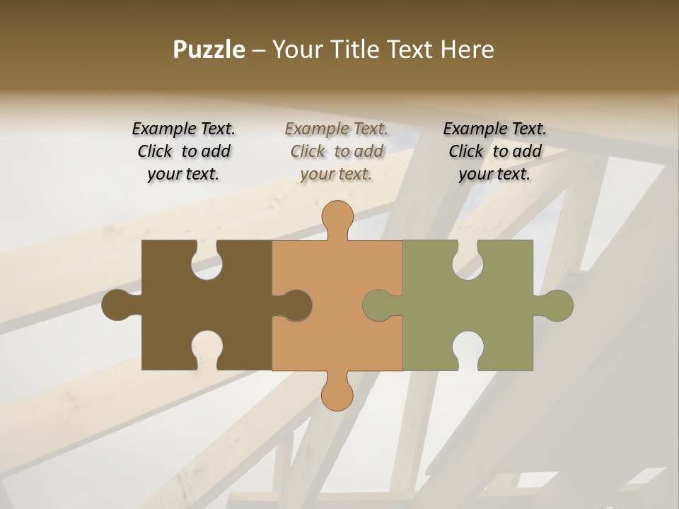 Construction Architecture Connections PowerPoint Template
