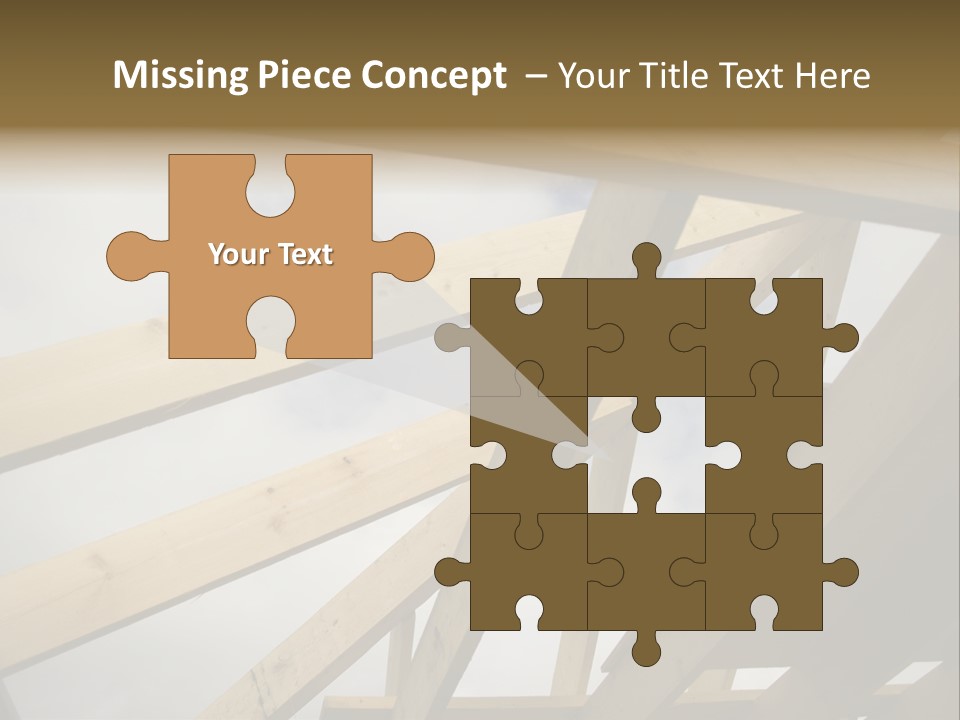 Construction Architecture Connections PowerPoint Template