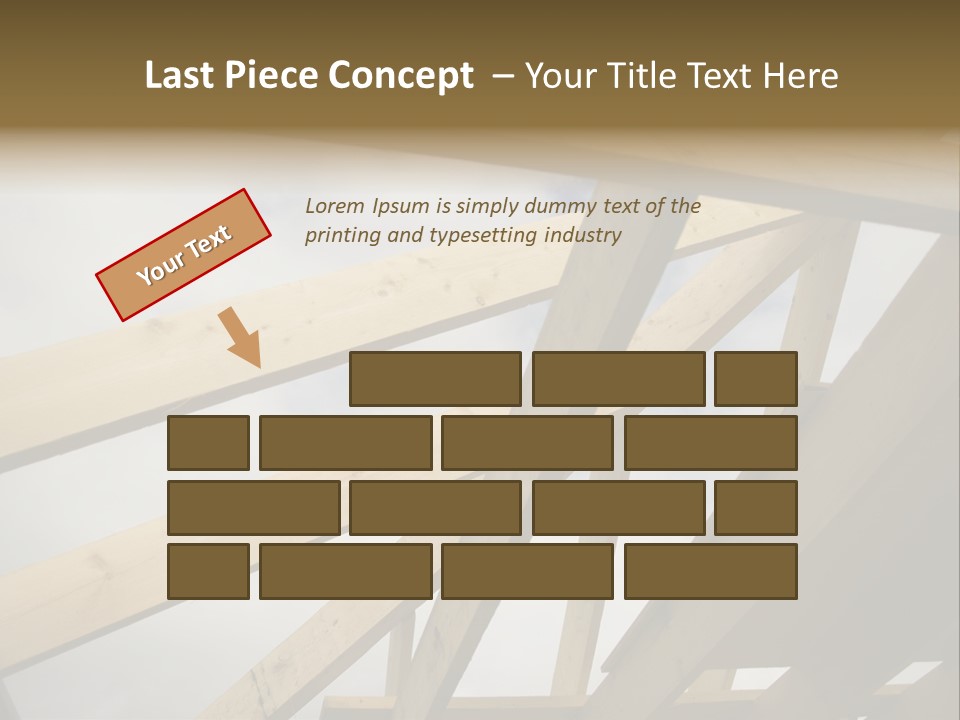 Construction Architecture Connections PowerPoint Template