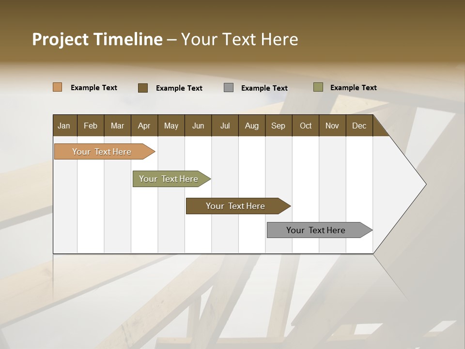 Construction Architecture Connections PowerPoint Template