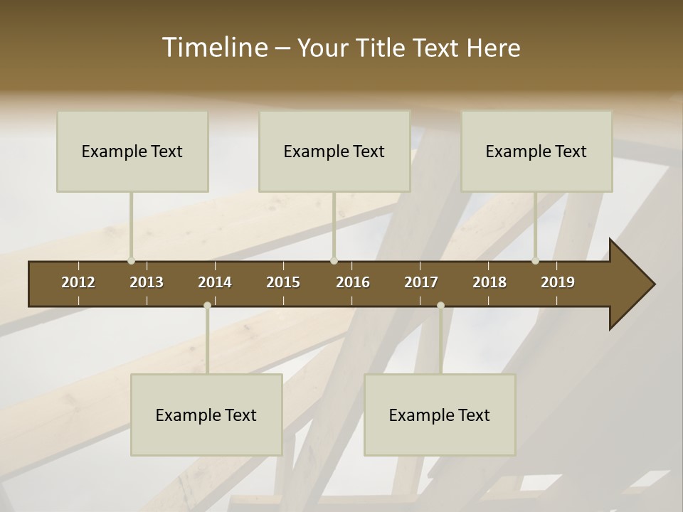 Construction Architecture Connections PowerPoint Template