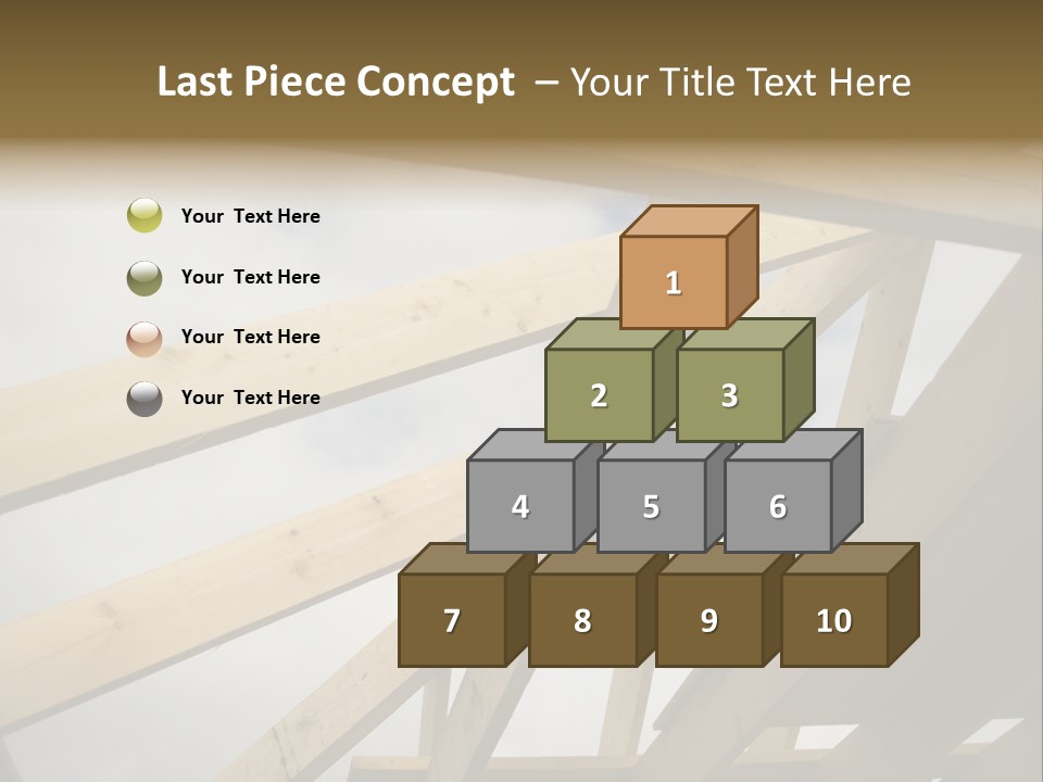 Construction Architecture Connections PowerPoint Template