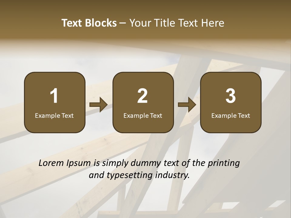 Construction Architecture Connections PowerPoint Template