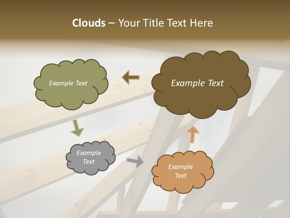 Construction Architecture Connections PowerPoint Template