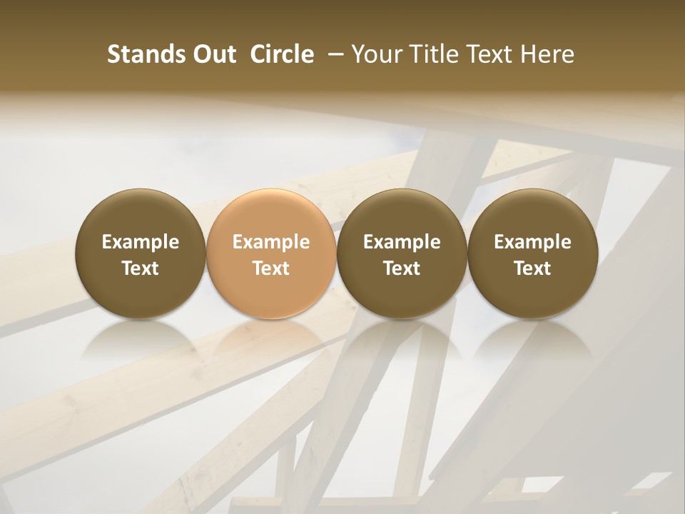 Construction Architecture Connections PowerPoint Template