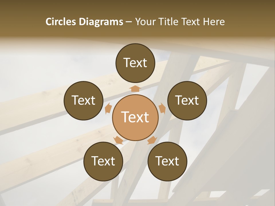 Construction Architecture Connections PowerPoint Template