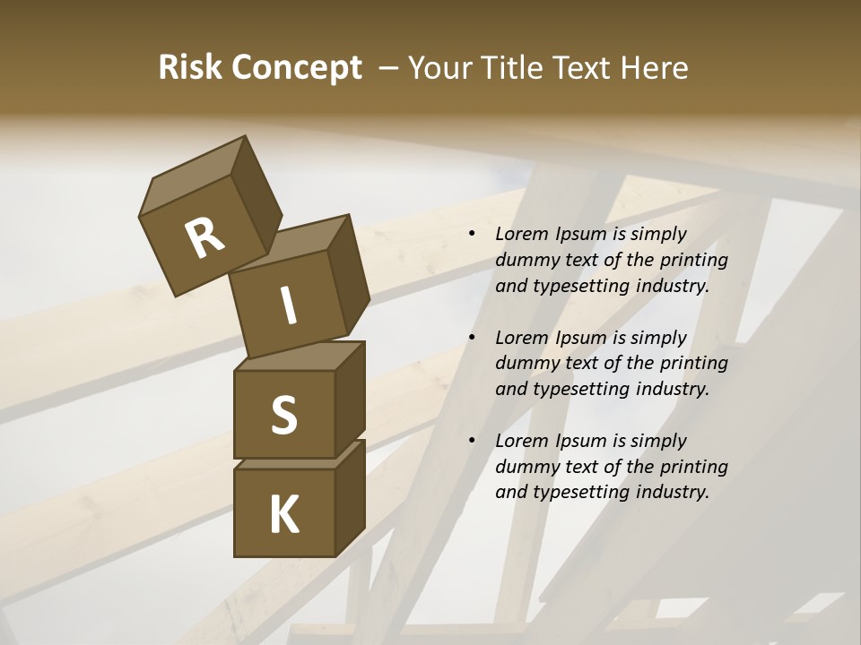 Construction Architecture Connections PowerPoint Template