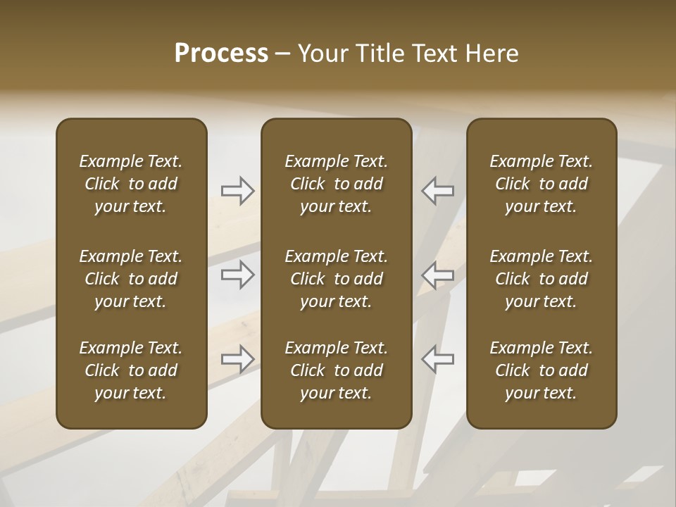 Construction Architecture Connections PowerPoint Template
