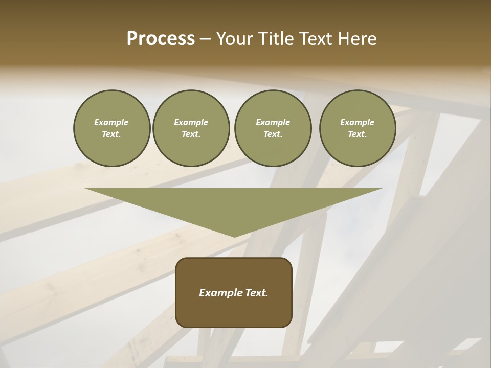 Construction Architecture Connections PowerPoint Template