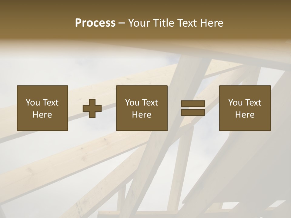 Construction Architecture Connections PowerPoint Template