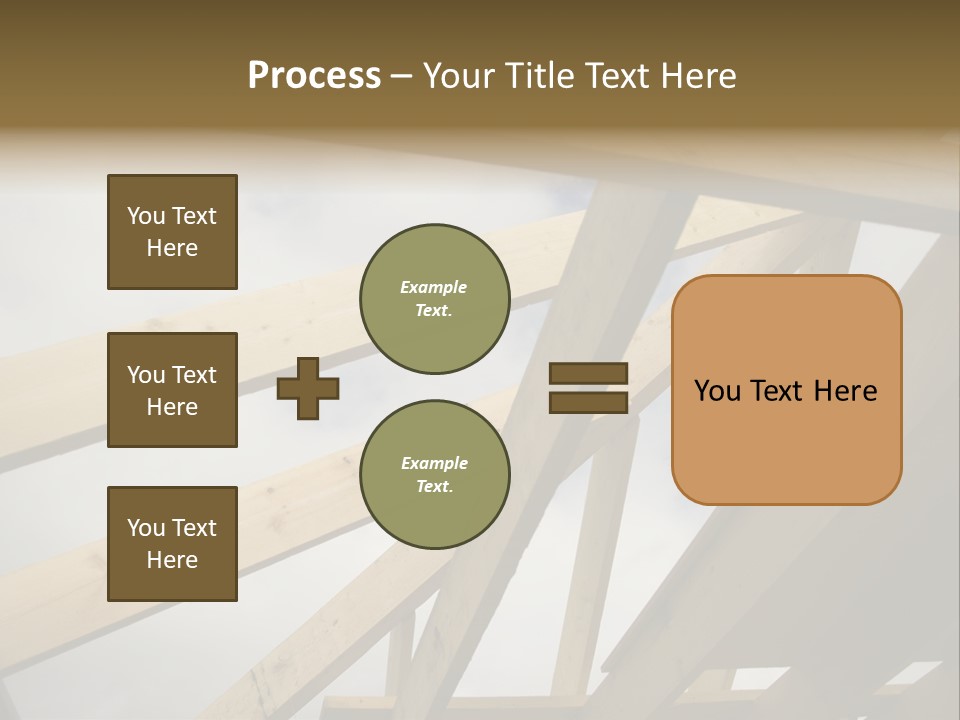 Construction Architecture Connections PowerPoint Template