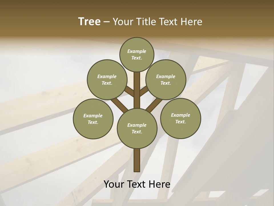 Construction Architecture Connections PowerPoint Template