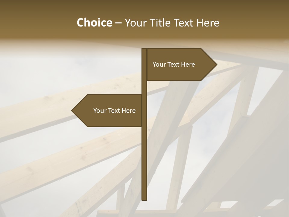 Construction Architecture Connections PowerPoint Template