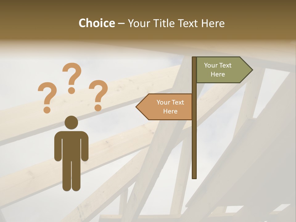 Construction Architecture Connections PowerPoint Template