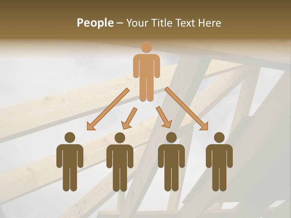 Construction Architecture Connections PowerPoint Template