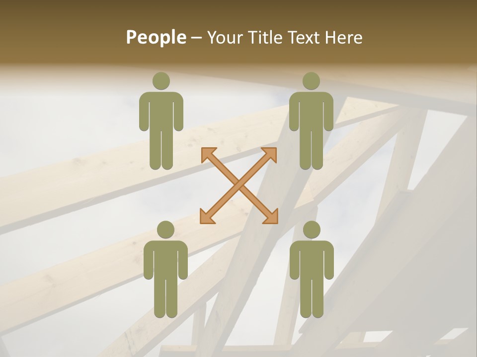 Construction Architecture Connections PowerPoint Template