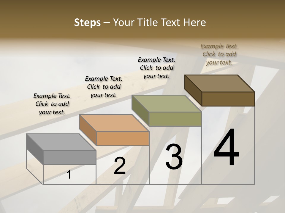 Construction Architecture Connections PowerPoint Template