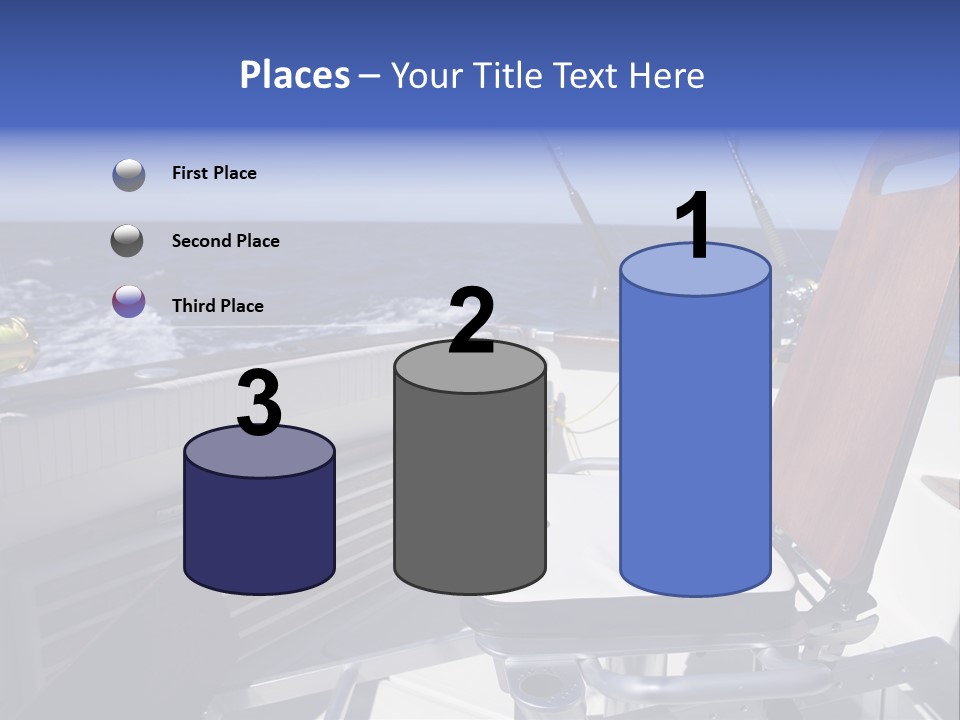 Deep North Fishing PowerPoint Template