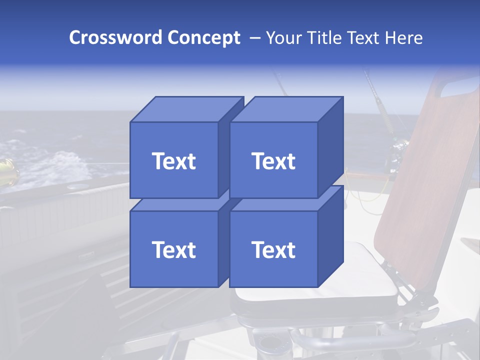 Deep North Fishing PowerPoint Template