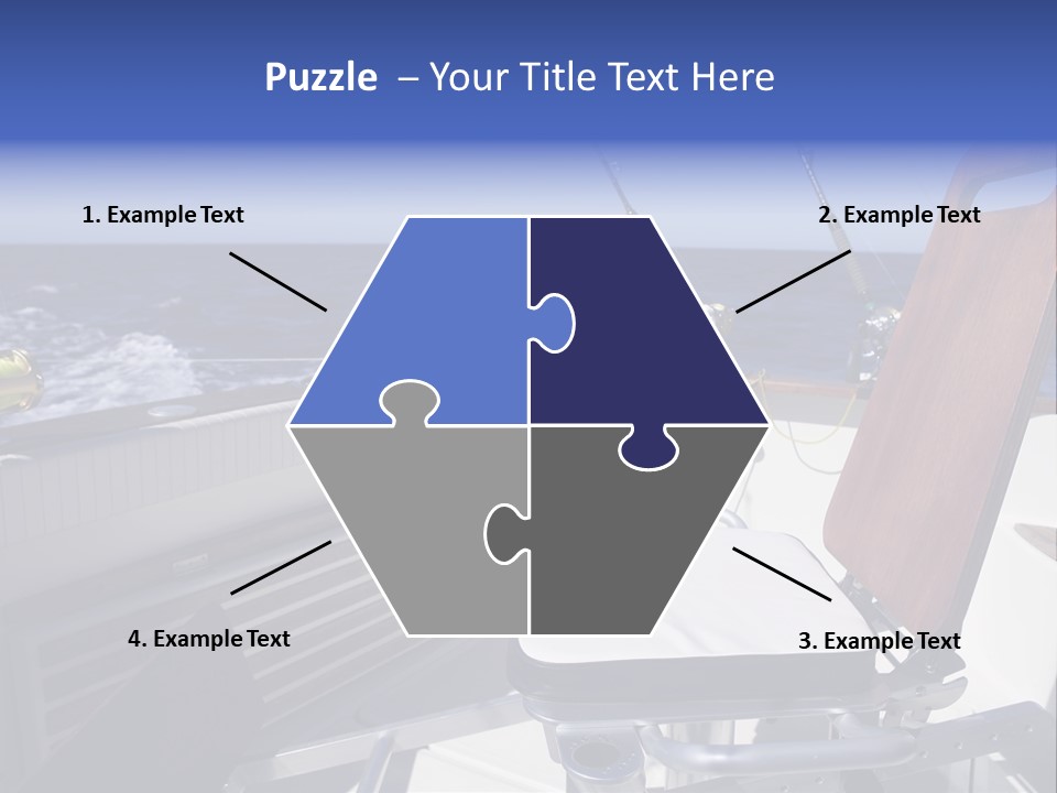 Deep North Fishing PowerPoint Template