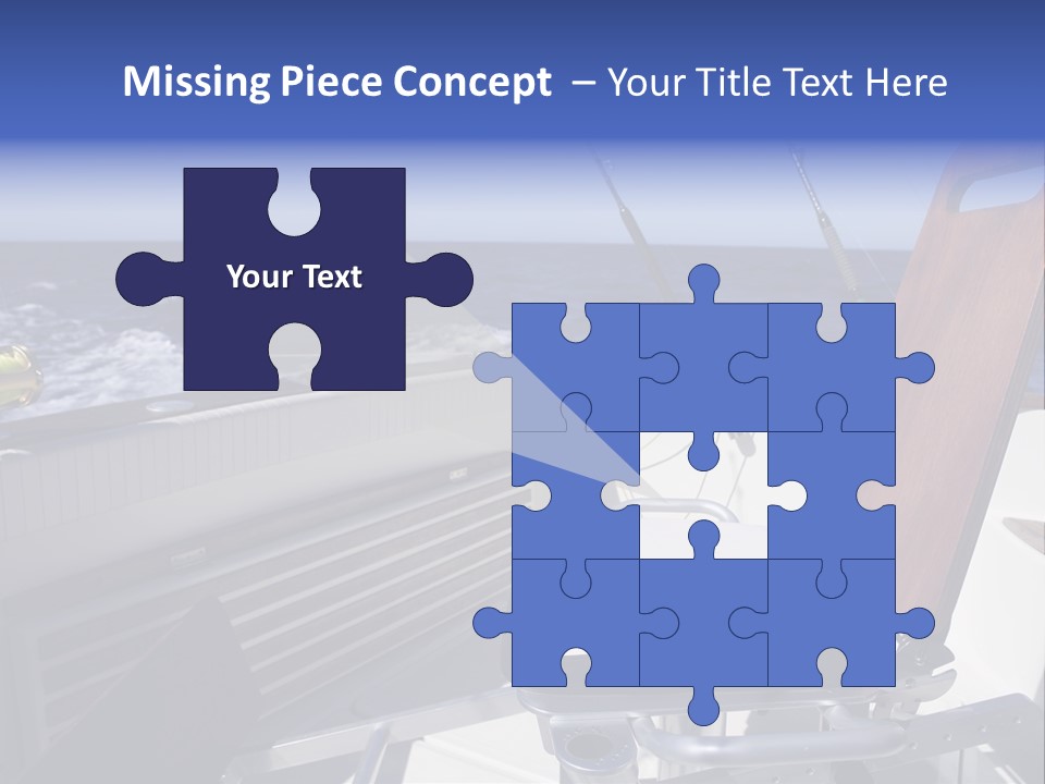 Deep North Fishing PowerPoint Template