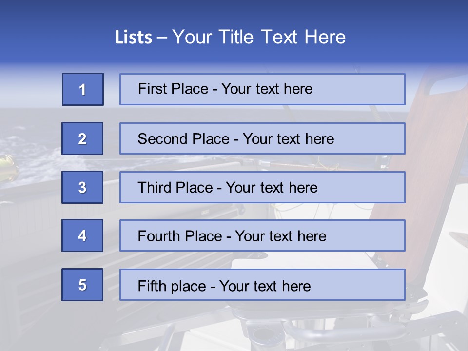 Deep North Fishing PowerPoint Template