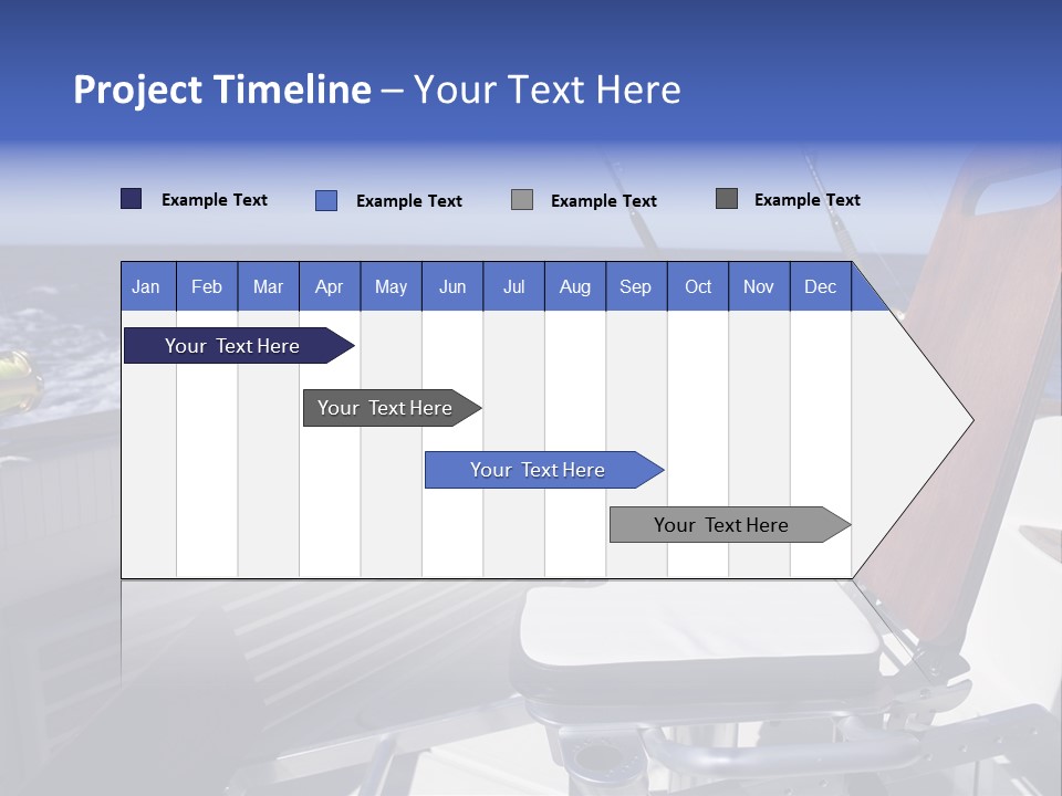 Deep North Fishing PowerPoint Template