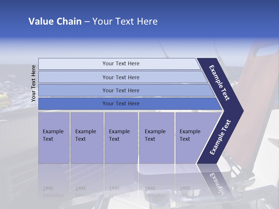 Deep North Fishing PowerPoint Template