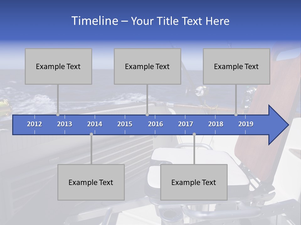 Deep North Fishing PowerPoint Template