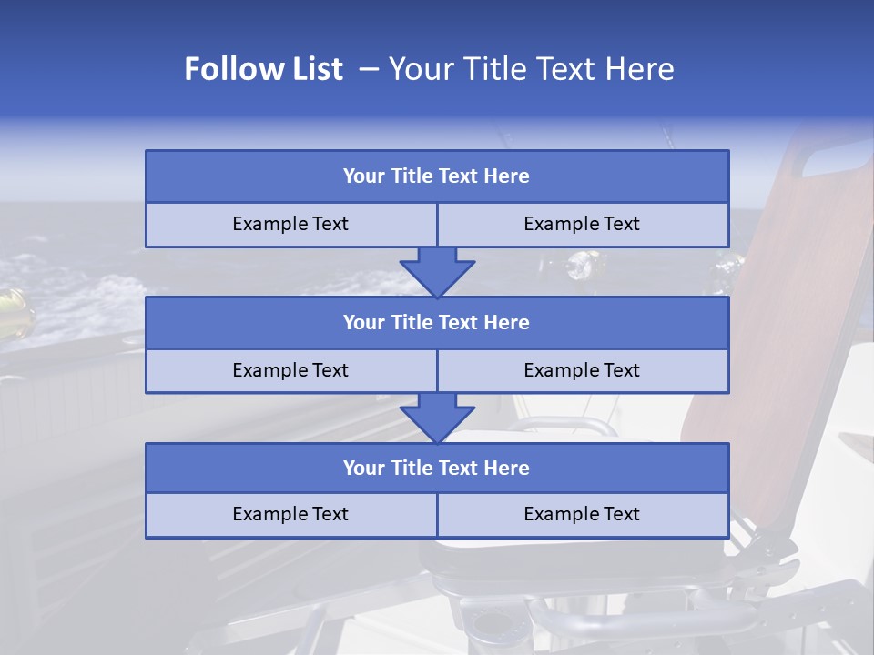 Deep North Fishing PowerPoint Template