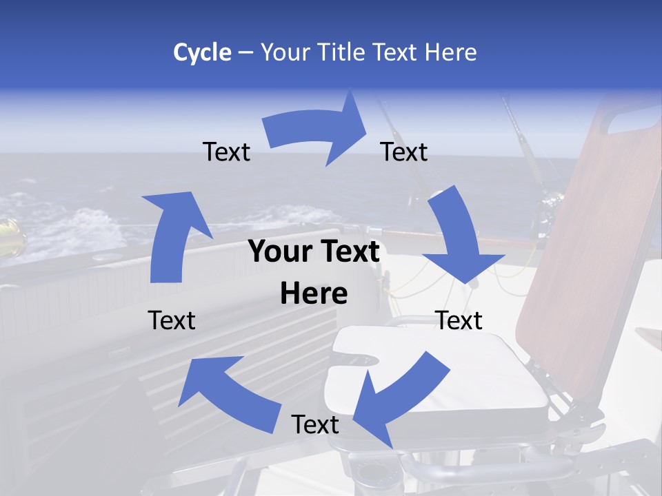 Deep North Fishing PowerPoint Template